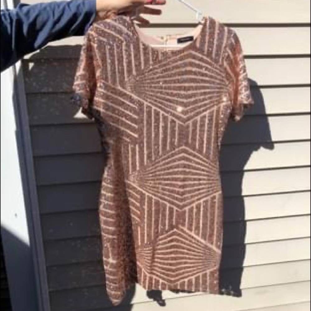 NEVER WORN sequence formal dress